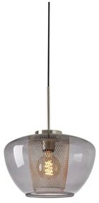Briloner 4016-014 - Lampadario a sospensione con filo SEVENTIES 1xE27/40W/230V limpido