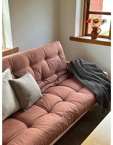 Divano letto arancione/marrone 204 cm Grab - Karup Design