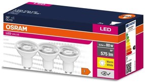 SET 3x Lampadina LED PAR16 GU10/6,9W/230V 2700K 36° - Osram