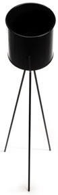 Portafiori TRIPOD 110x25 cm nero