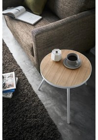 Tavolino da caffè rotondo 48x49 cm Tower - YAMAZAKI