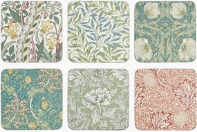 Set di 6 sottobicchieri Morris & Co