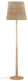 Lampada da terra colore naturale con paralume in rattan (altezza 160 cm) Kakasi - Bloomingville