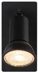 Globo 57998-1 - Faretto da parete DREW 1xGU10/35W/230V nero