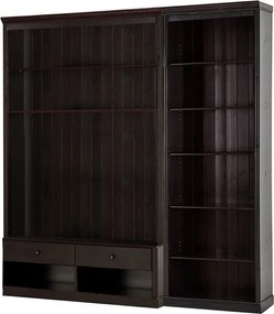 Televisore marrone in legno di pino 214x223 cm Anita - Støraa