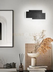 Applique a led dip 6750 n lc nero