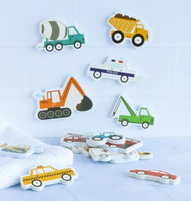 A Little Lovely Company - giocattoli da bagno in schiuma - veicoli