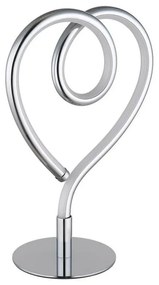 Globo 28054C - Lampada da tavolo LED AMORE LED/6W/230V cromo lucido