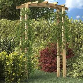 Arco A Traliccio 150x60x210 Cm İn Legno /