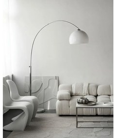 Tappeto in lana grigio chiaro 133x190 cm Morphic Botanica - Agnella