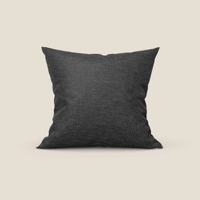 Tauro cuscino disponibile in diversi colori in tessuto misto cotone smacchiabile T18 nero