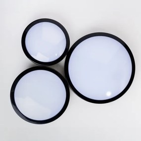 Brilagi - Plafoniera LED da bagno PERA LED/24W/230V diametro 28 cm IP65 nero