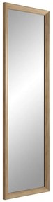 Specchio da parete con cornice marrone, 47 x 147 cm Paris - Styler