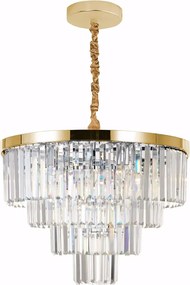 Lampadario a Sospensione in Cristallo da Soffitto APP1533-6CP4 Oro