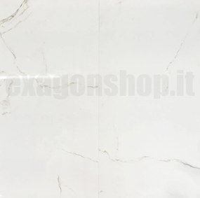 La Fenice Marble 60x120 Pavimento Rivestimento Rettificato Effetto Marmo Prima Scelta Statuario