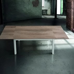 Tavolo da pranzo in legno allungabile moderno 160x90X77 cm