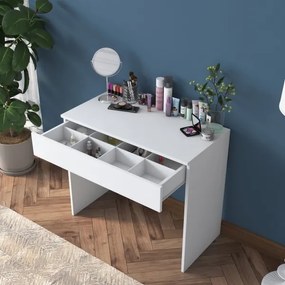 Scrivania RANI 90x76,8 cm bianco