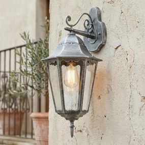 Applique da Esterno Vintage E27 IP54 Spazzolato - Serie Puccini B