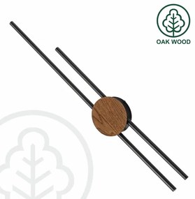 Brilagi - Applique a LED WOODY COLLINE LED/15W/230V 80 cm quercia ciliegio