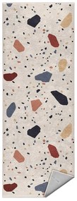 Passatoia color crema lavabile 80x200 cm Cracked Terrazzo – Mila Home