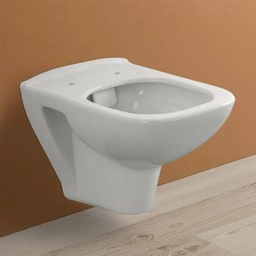 Wc sospeso senza brida Rimless bianco in ceramica lucida Venti
