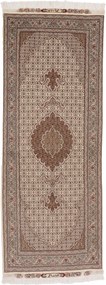 Tabriz Tappeto 80x210 (Iran) Annodato A Mano