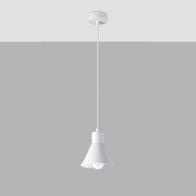 Sollux SL.0983 -  Lampadario su filo TALEJA 1xE27/60W/230V bianco