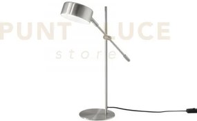 Lampada da tavolo eiffel orientabile nickel 1 luce attacco e14 42x1...