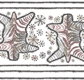 Rebel Walls Carta da parati panoramica Zebra Skin - Pastel