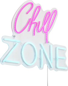 Lampada da parete al neon rosa e blu con LED - Chill Zone