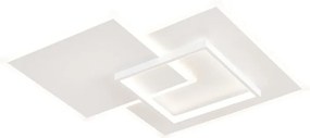 Plafoniera LED LILLY bianco IP20 cct da bianco caldo a bianco freddo con regolazione di temperatura, 4900 lumen