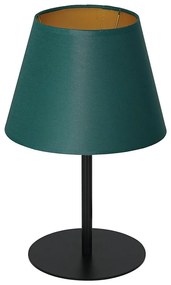 Lampada da tavolo ARDEN 1xE27/60W/230V diametro 20 cm verde/oro