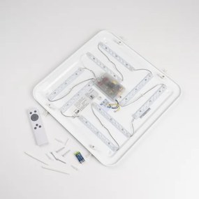 Plafoniera dimmerabile a LED/42W/230V bianca + telecomando