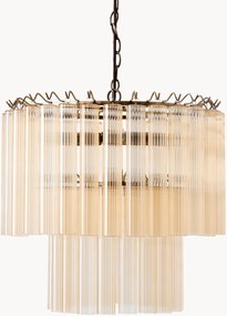 Lampadario in vetro Janae