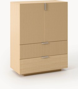 Credenza alta in legno Sato