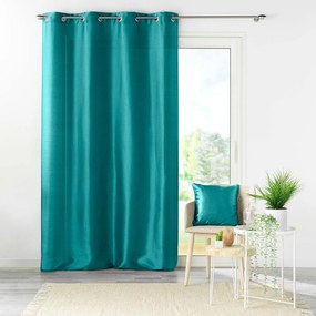 Tenda blu in microsatinato 140x240 cm Shana – douceur d'intérieur