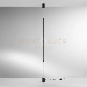 Piantana a sospensione led gravity nera 15w 1728lm cct 3000k 4000k ...