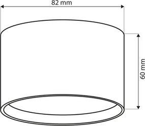 Brilagi - LED Faretto SMOOTH 1xGX53/15W/230V beige