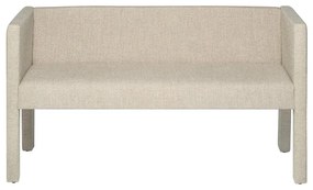 Panca beige in tessuto bouclé Sitta - Blomus