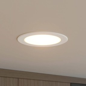 Prios Faretto da incasso a LED Rida, 14,5 cm, 12 W, CCT, dimmerabile