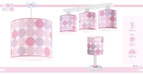 Dalber 62002S - Lampadario bambini COLORS 1xE27/60W/230V