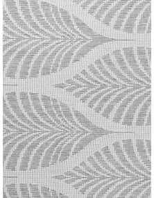 Passatoia da interno ed esterno grigia/avorio 80x250 cm Duet Liora – NORTHRUGS