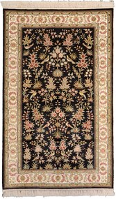 Ghom Tappeto orientale 100 x 150 Beige (Cina) Annodato A Mano