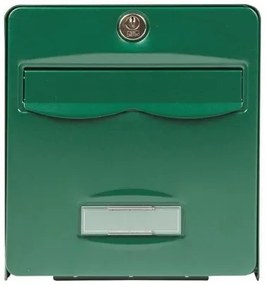 Cassetta della posta Burg-Wachter   Verde acciaio galvanizzato 36,5 x 28 x 31 cm