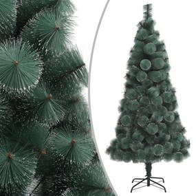 Albero di Natale Artificiale con Supporto in Varianti di Colore e Dimensioni, 120 cm / Verde / PET