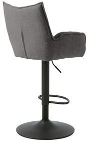 Set di sbagelli da bar grigi con altezza regolabile 2 pz Marilla – Unique Furniture