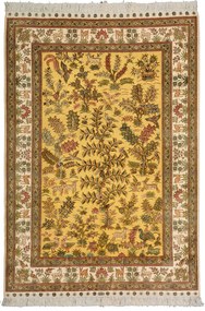Hereke Tappeto orientale 130x180 Beige (Cina) Annodato A Mano