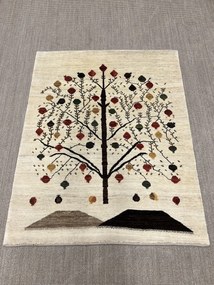 Loribaft Tappeto persiano 150 x 190 Beige (Iran) Annodato A Mano