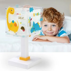 Dalber 73451N - Lampada LED da comodino per bambini DINOS 1xG4/4W/230V multicolore