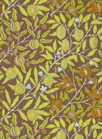 Morris & Co Carta da parati Fruit - Chocolate